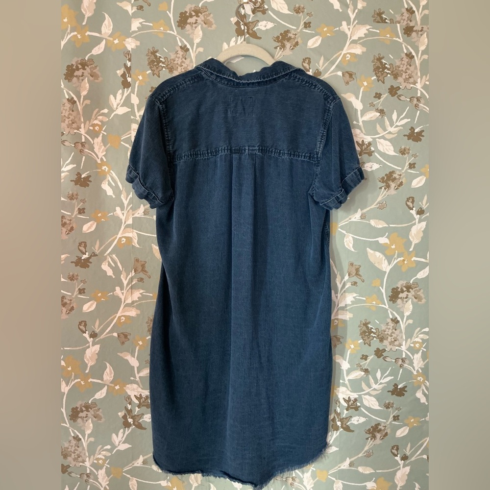 Rails Blue Denim Chambray Dress Size - S - Picture 6 of 9